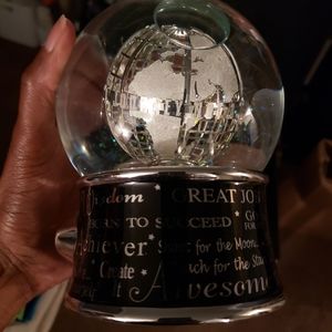 Inspirational Snow globe